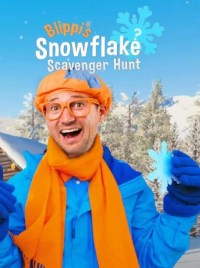 Blippi's Snowflake Scavenger Hunt