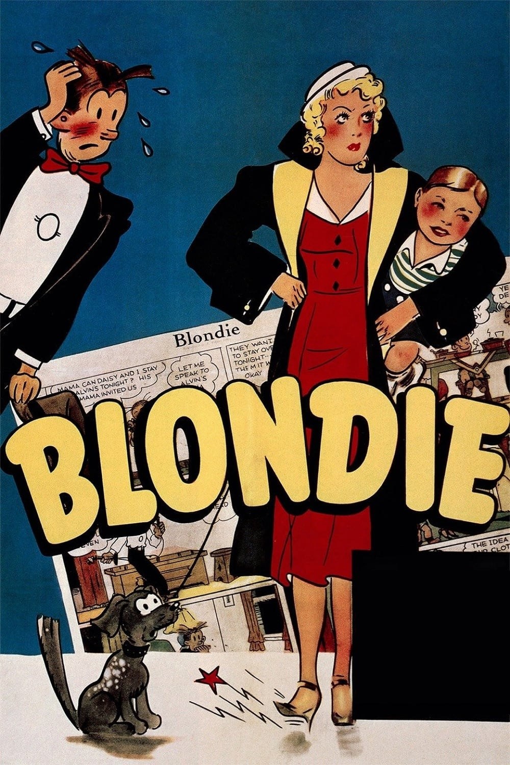 Poster de BLONDIE en inglés