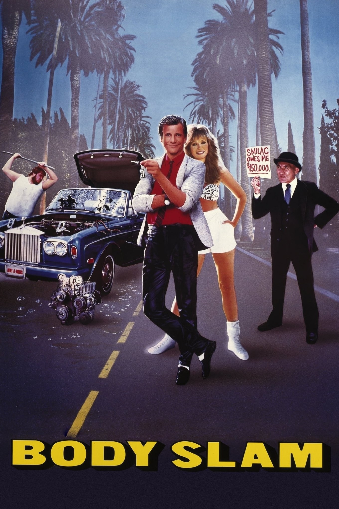 Poster de BODY SLAM en inglés
