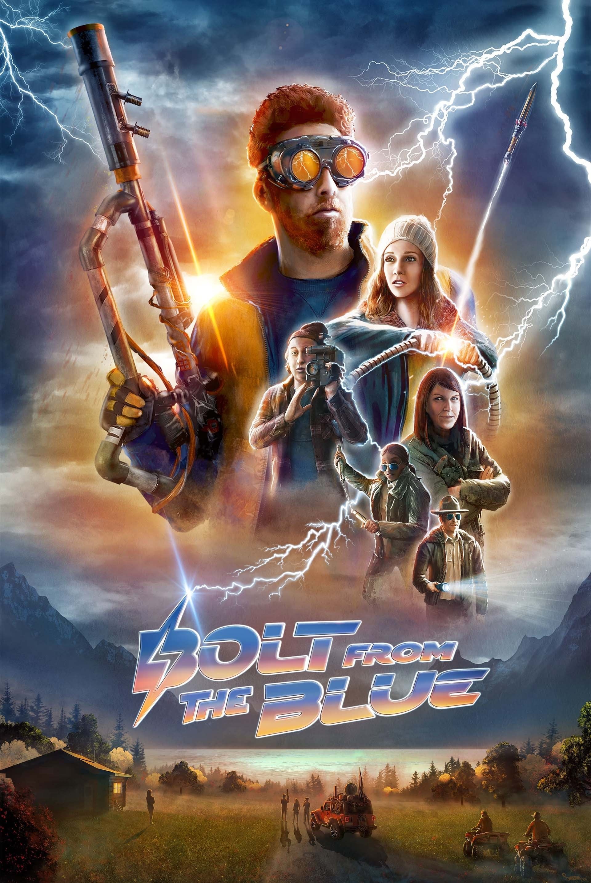 Poster de BOLT FROM THE BLUE en inglés
