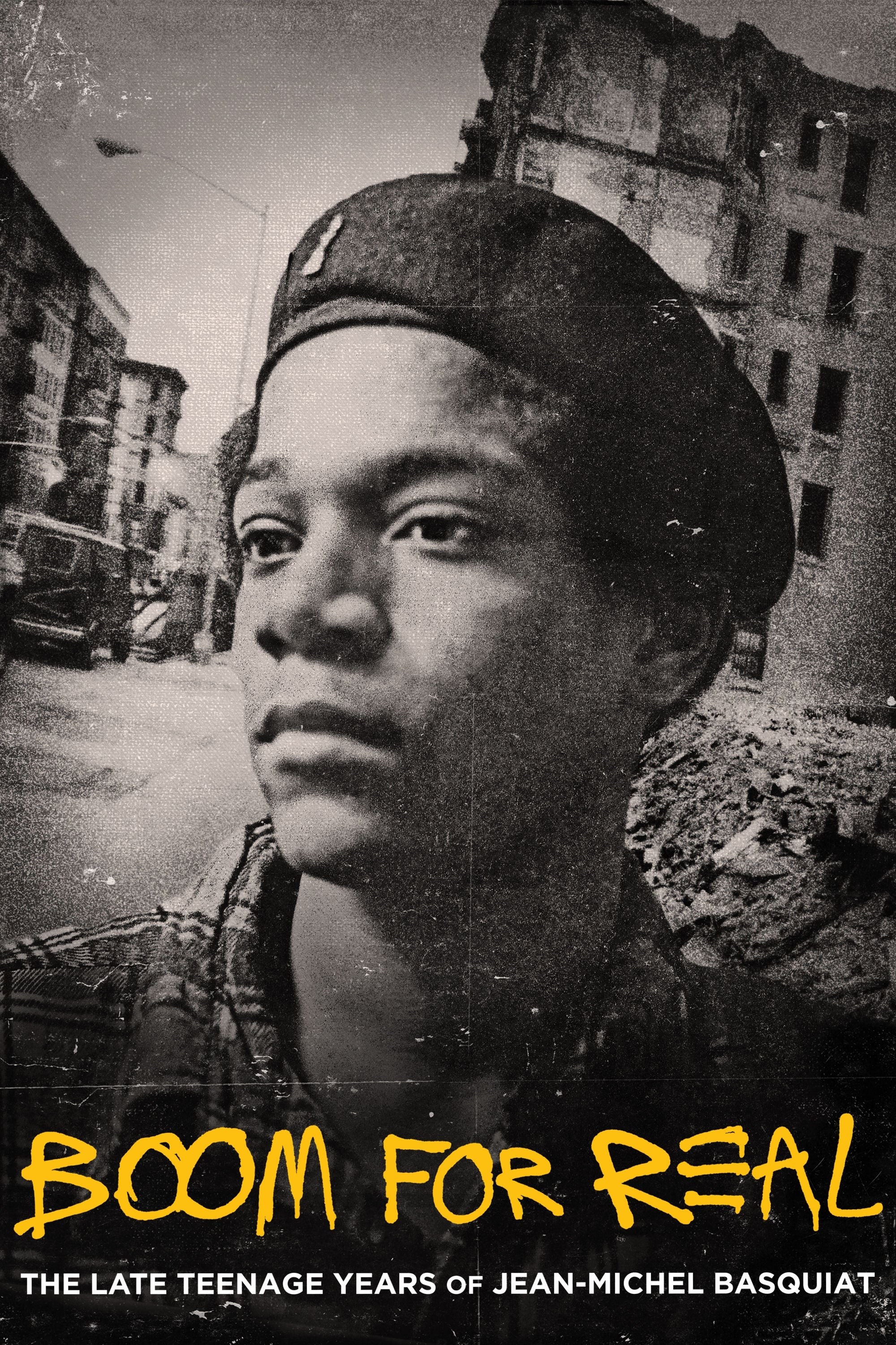 Poster de BOOM FOR REAL: THE LATE TEENAGE YEARS OF JEAN-MICHEL BASQUIAT en inglés