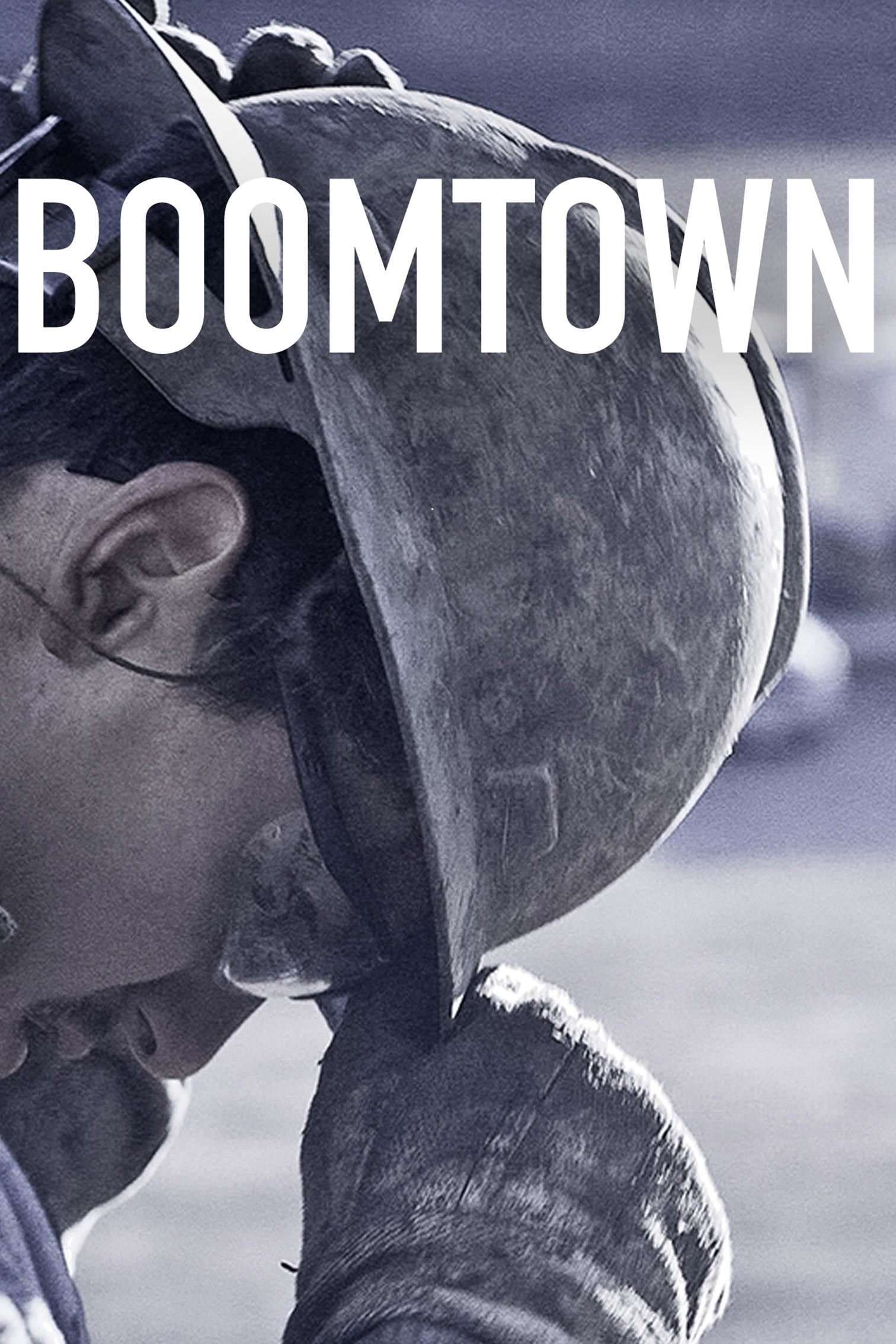 Poster de BOOMTOWN en inglés