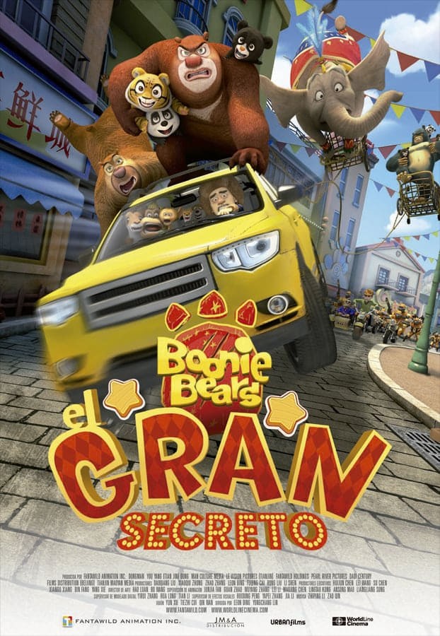 Poster de BOONIE BEARS - EL GRAN SECRETO en español