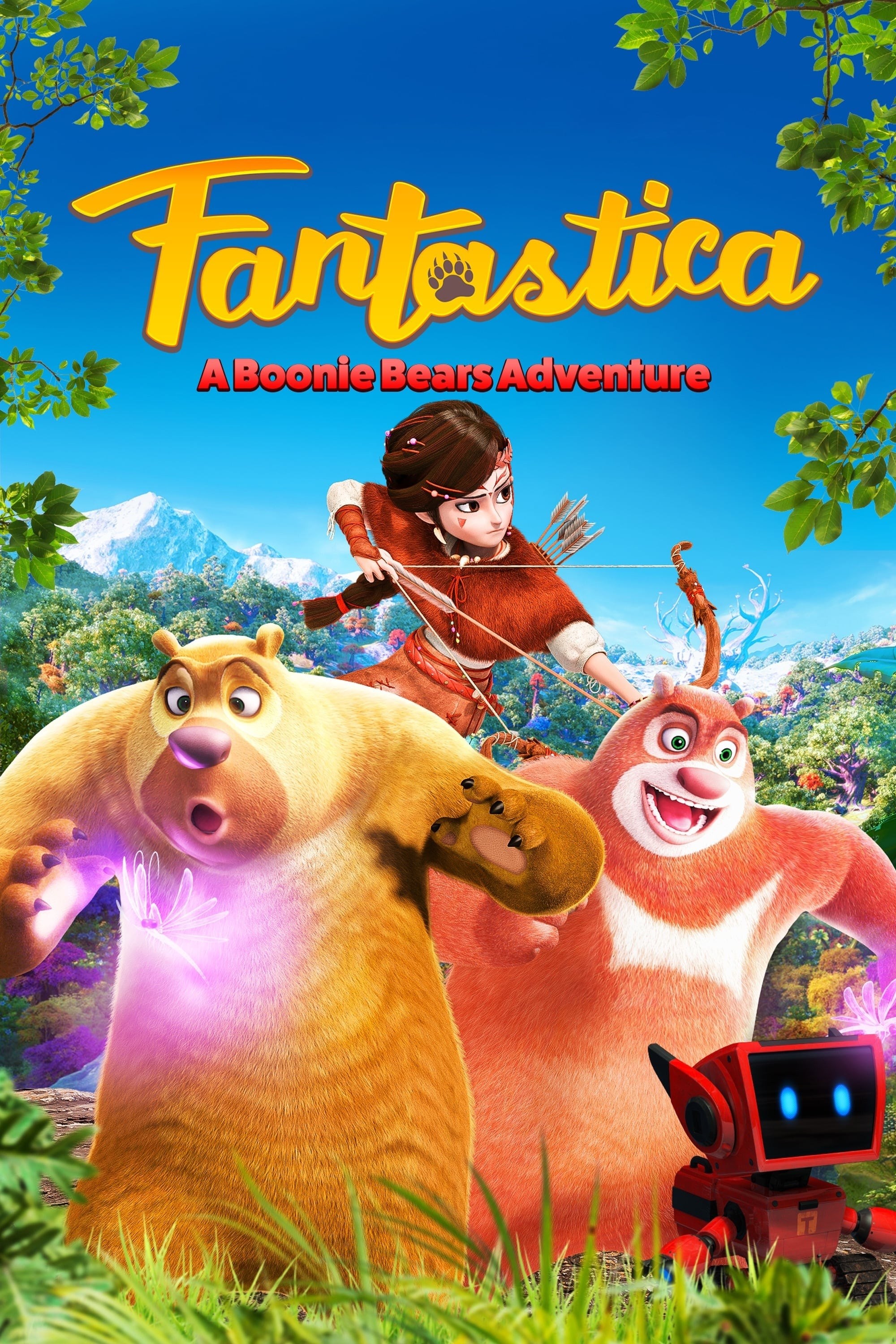 Poster de BOONIE BEARS: ENTANGLED WORLDS en inglés