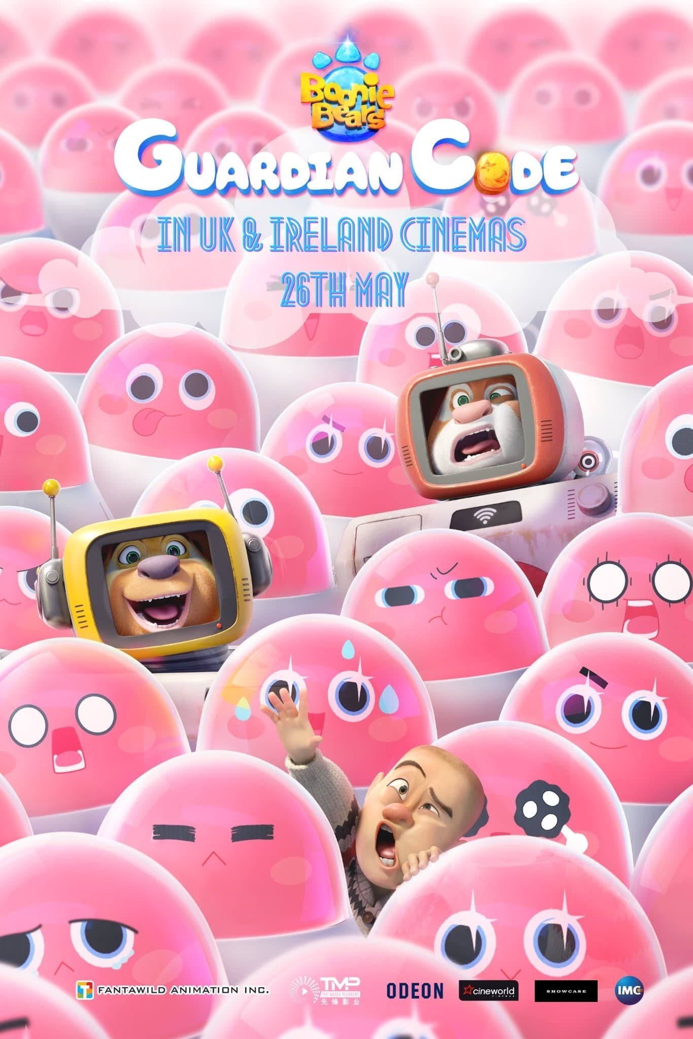 Poster de BOONIE BEARS. CODIGO GUARDIAN en inglés