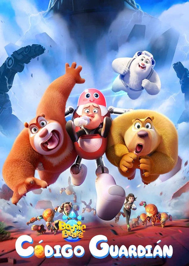 Poster de BOONIE BEARS. CODIGO GUARDIAN en español