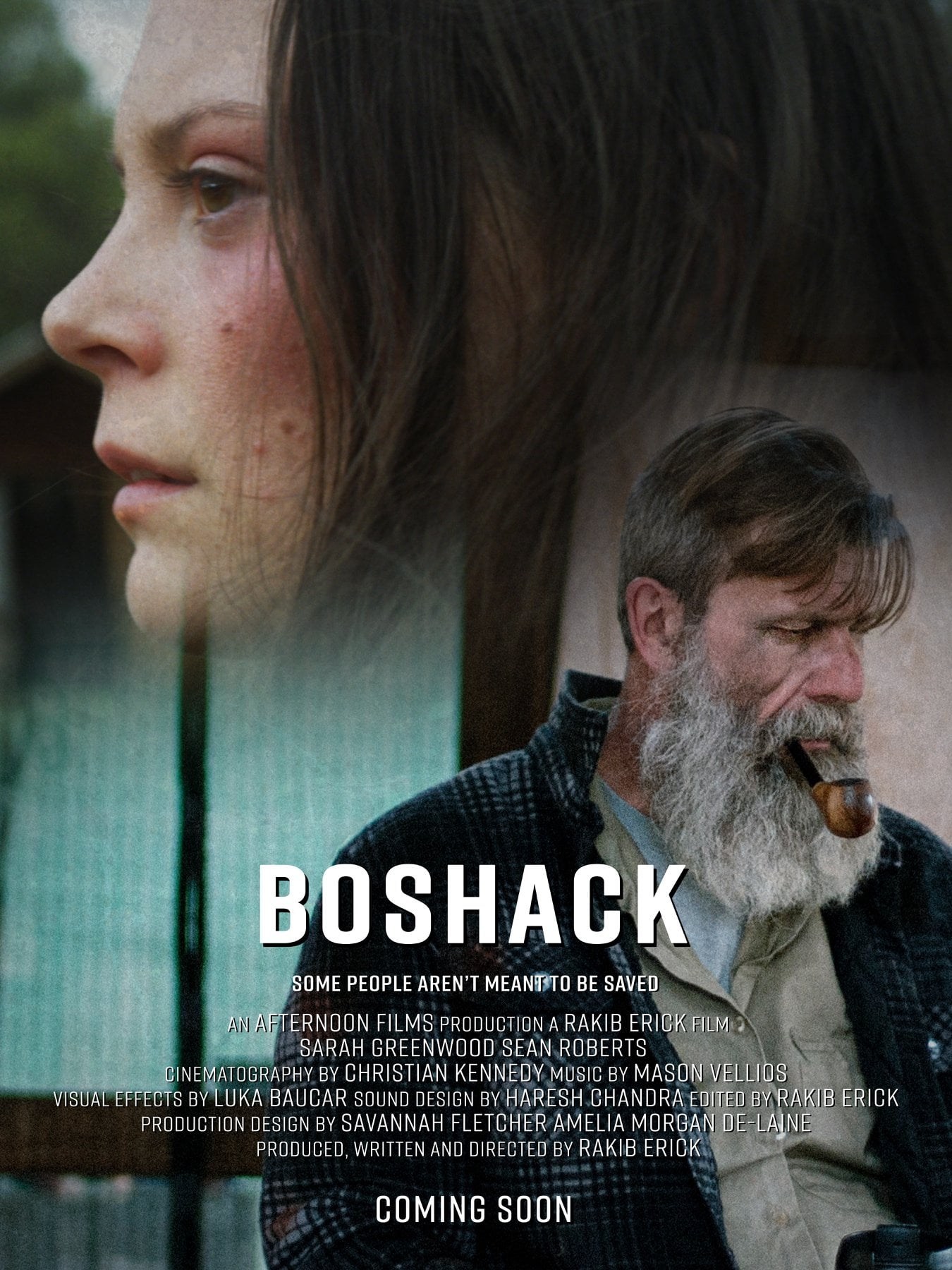 Poster de BOSHACK en inglés