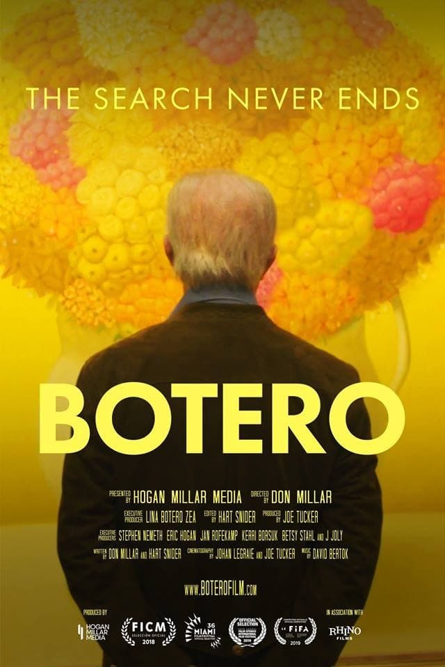 Poster de BOTERO en inglés