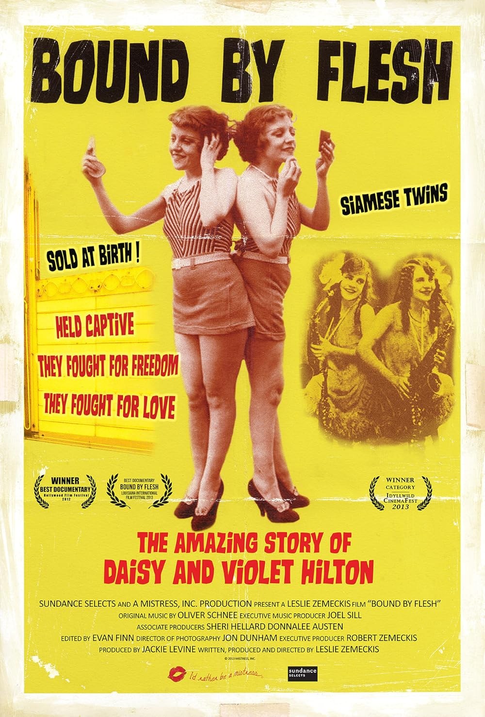 Poster de BOUND BY FLESH