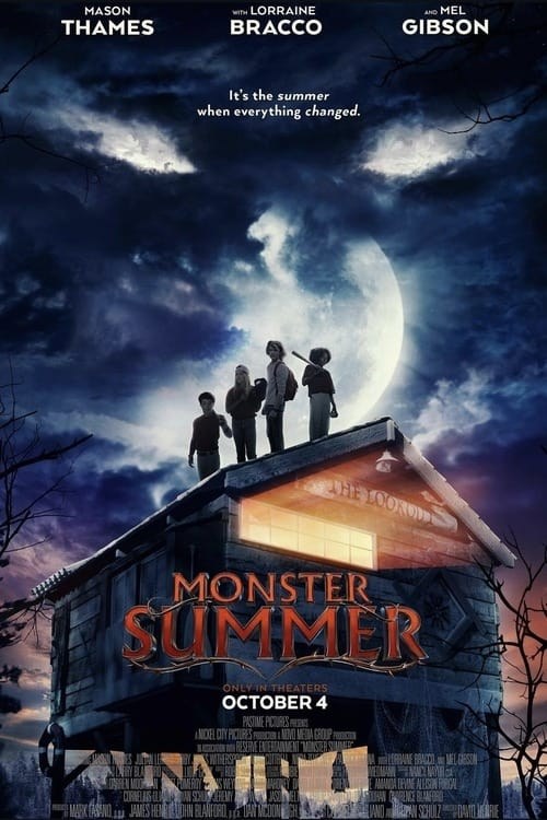 Poster de MONSTER SUMMER en inglés