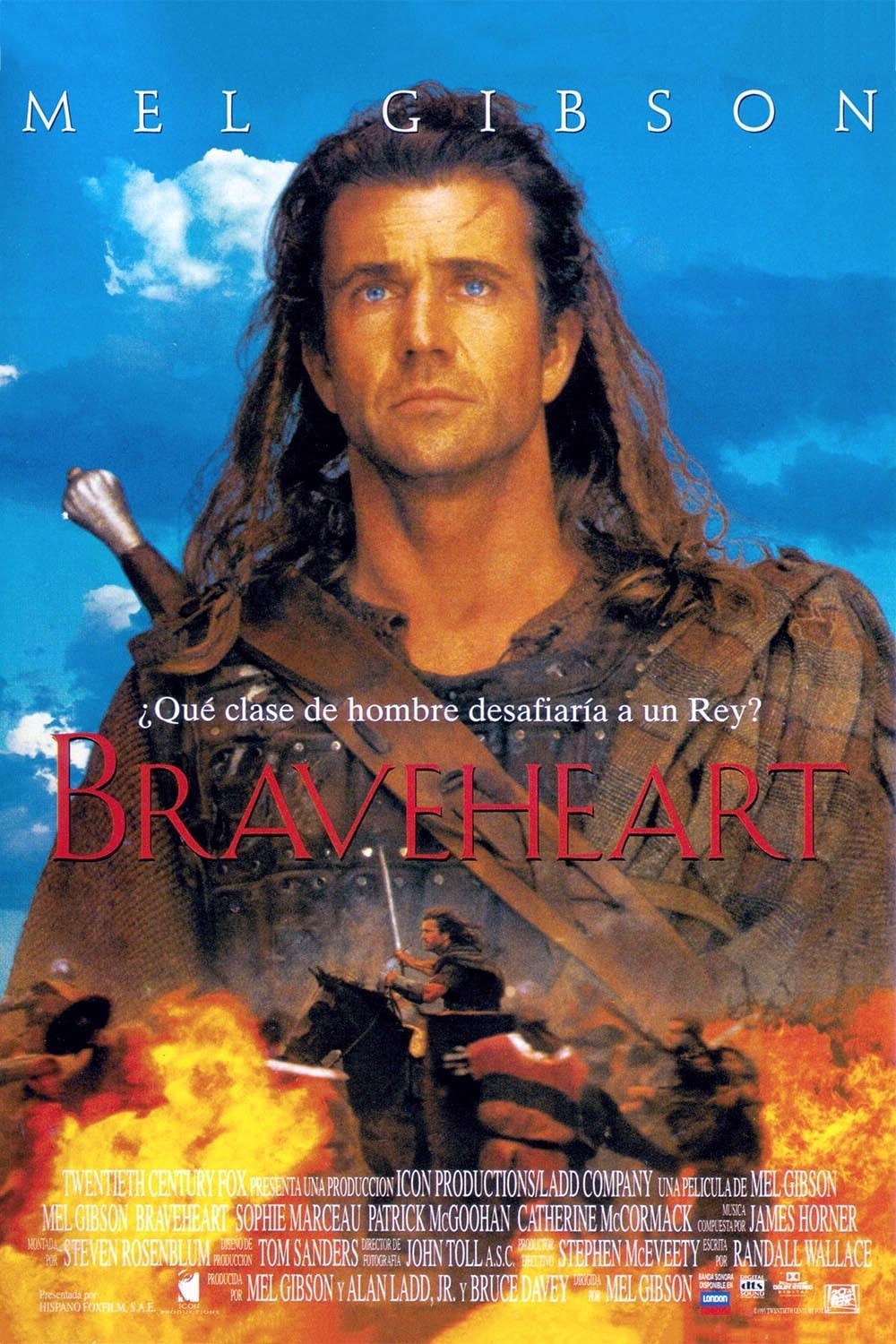 Poster de BRAVEHEART en español