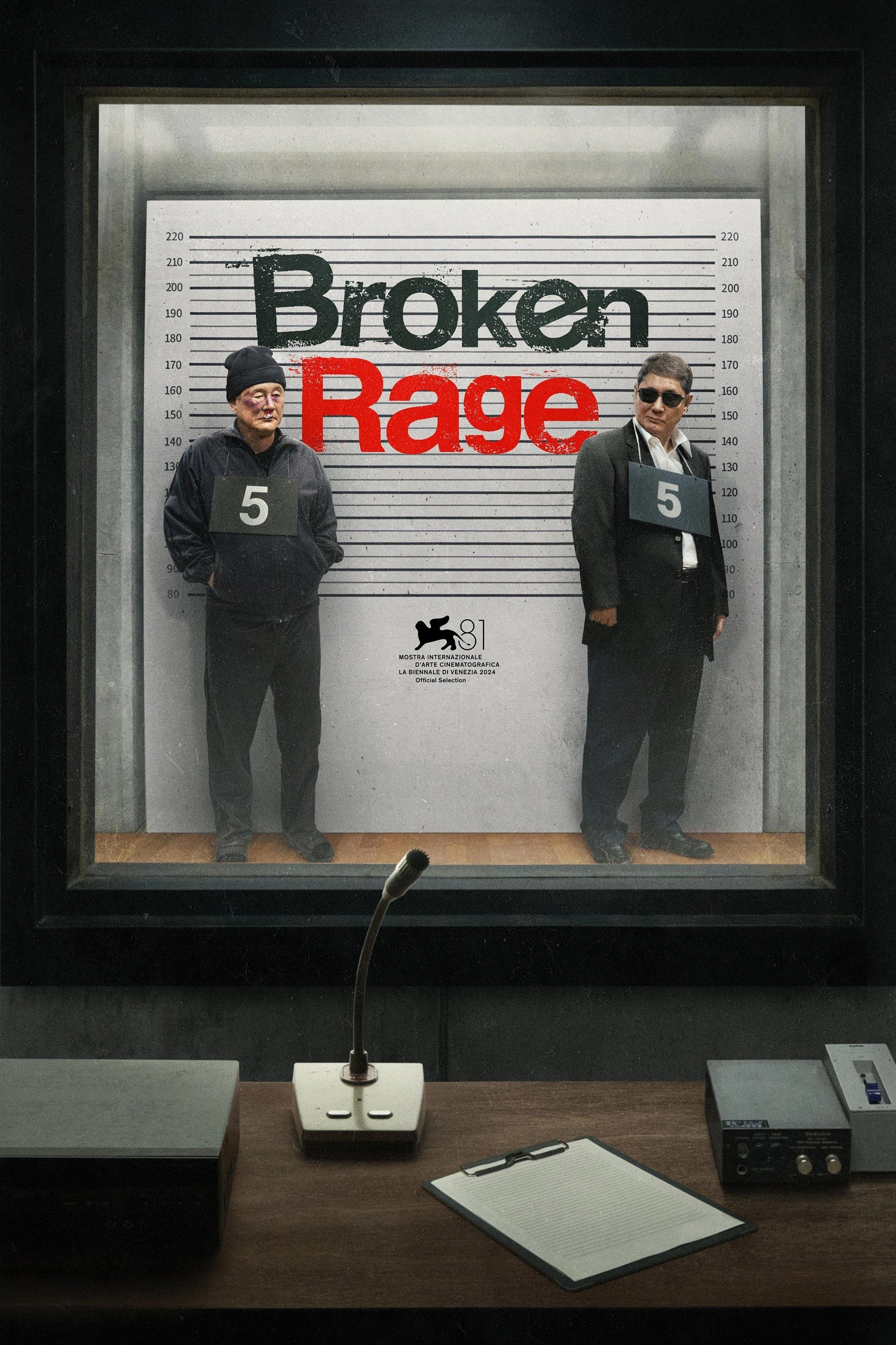 Poster de BROKEN RAGE en inglés