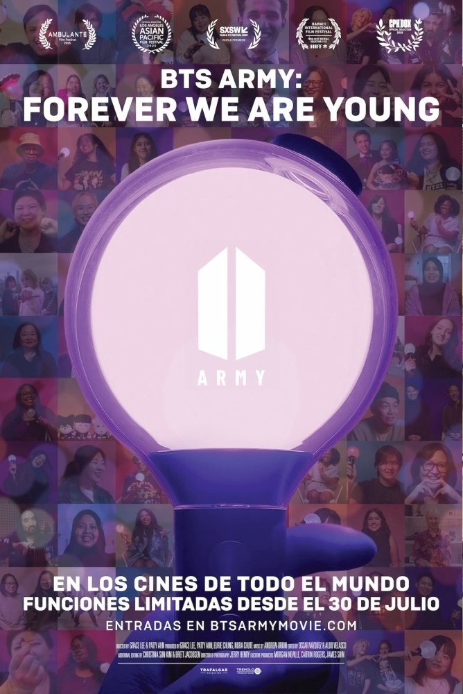 Poster de BTS ARMY: FOREVER WE ARE YOUNG en español