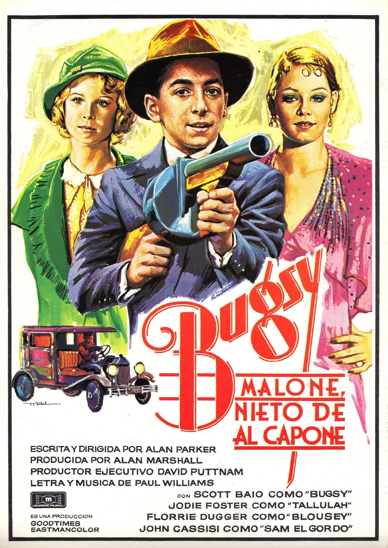 Poster de BUGSY MALONE, NIETO DE AL CAPONE en español