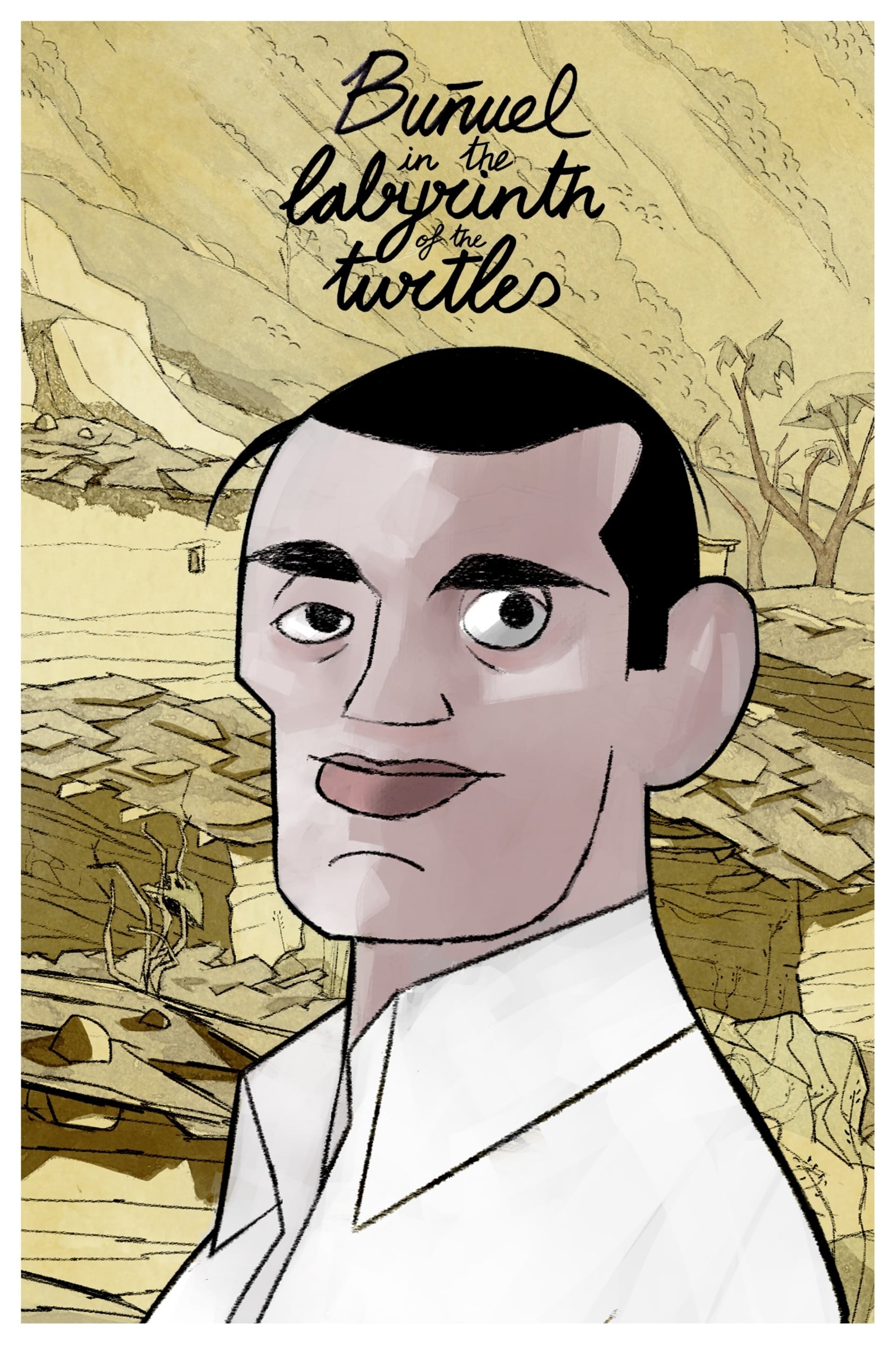 Poster de BUÑUEL EN EL LABERINTO DE LAS TORTUGAS en inglés