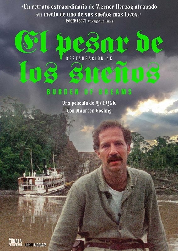 Poster de BURDEN OF DREAMS (UN MONTÓN DE SUEÑOS) en español