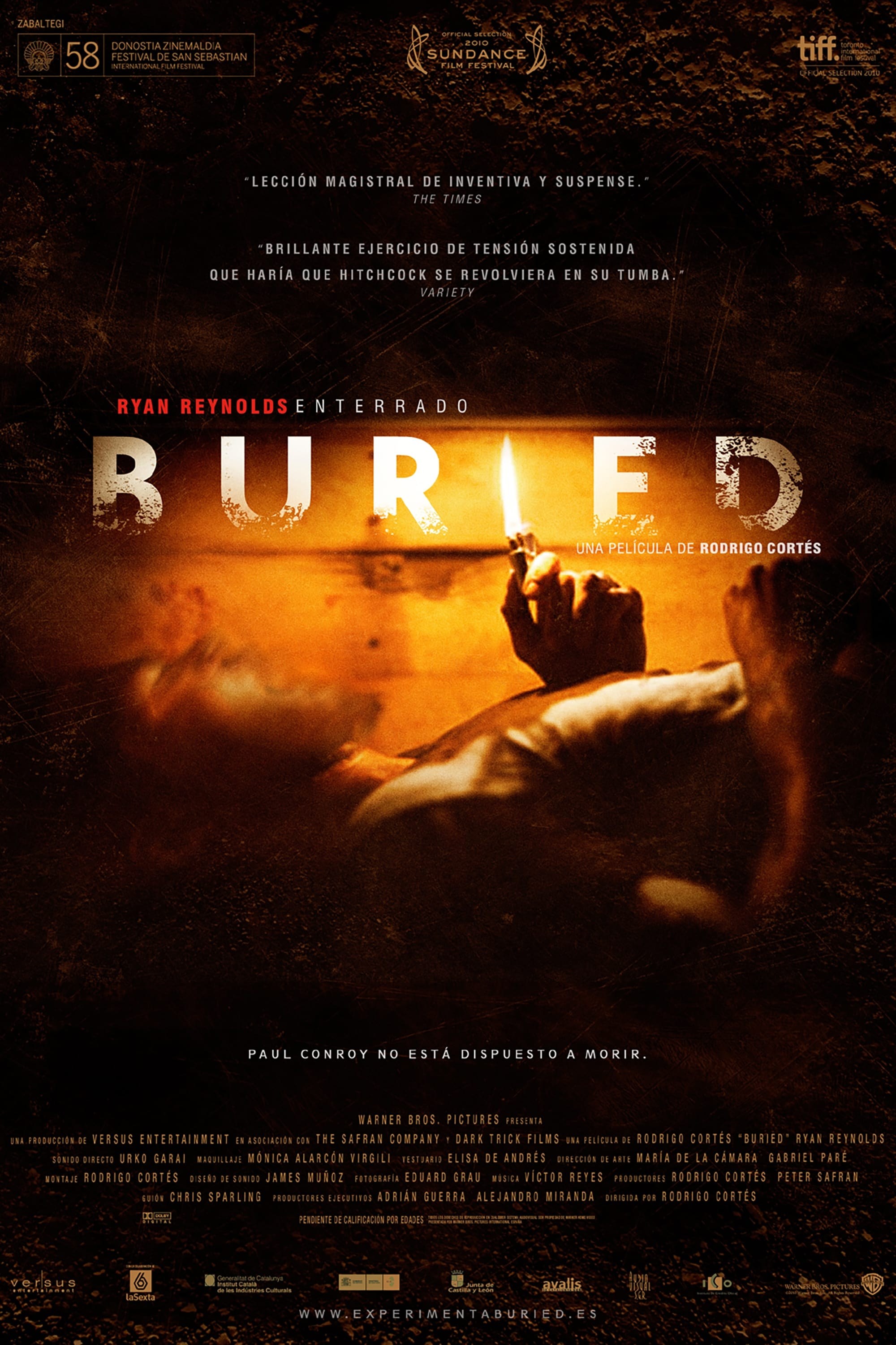 Poster de BURIED en español