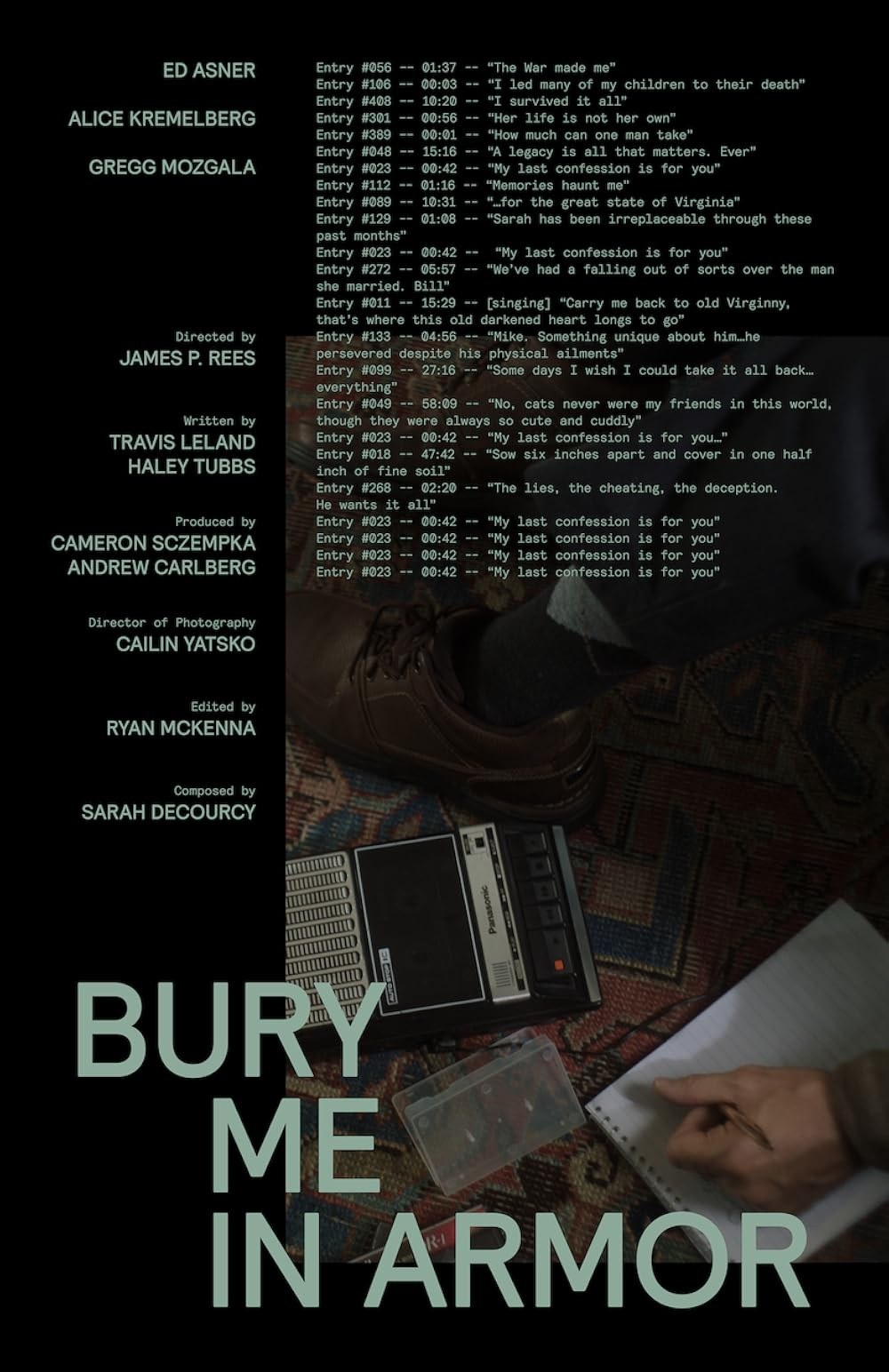 Poster de BURY ME IN ARMOR