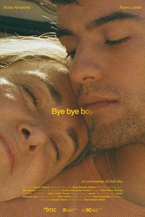 Poster de BYE BYE BOY en inglés
