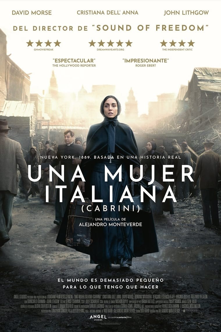 Poster de UNA MUJER ITALIANA (CABRINI) en español