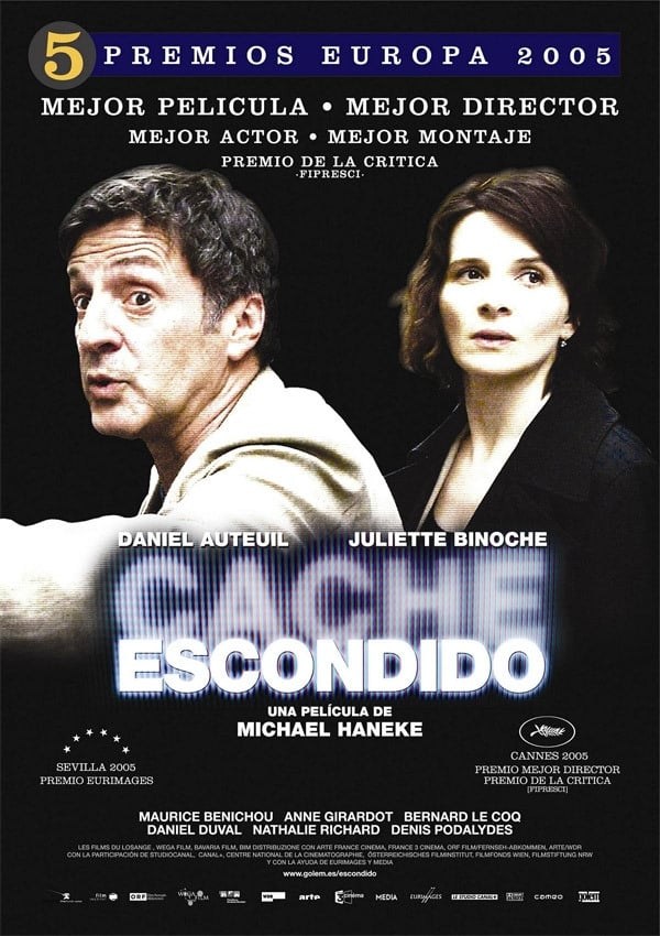 Poster de CACHÉ (ESCONDIDO) en español