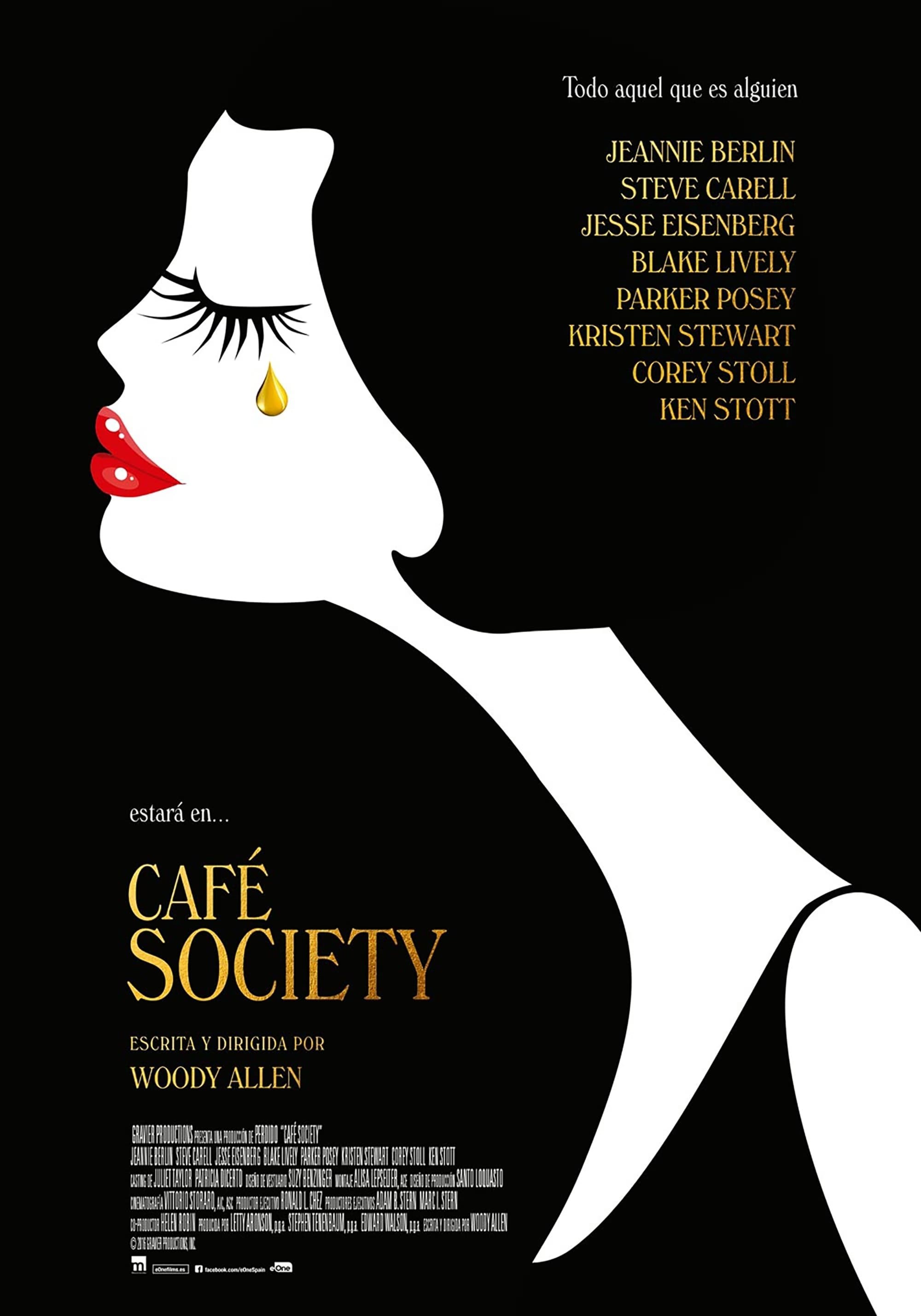 Poster de CAFÉ SOCIETY en español