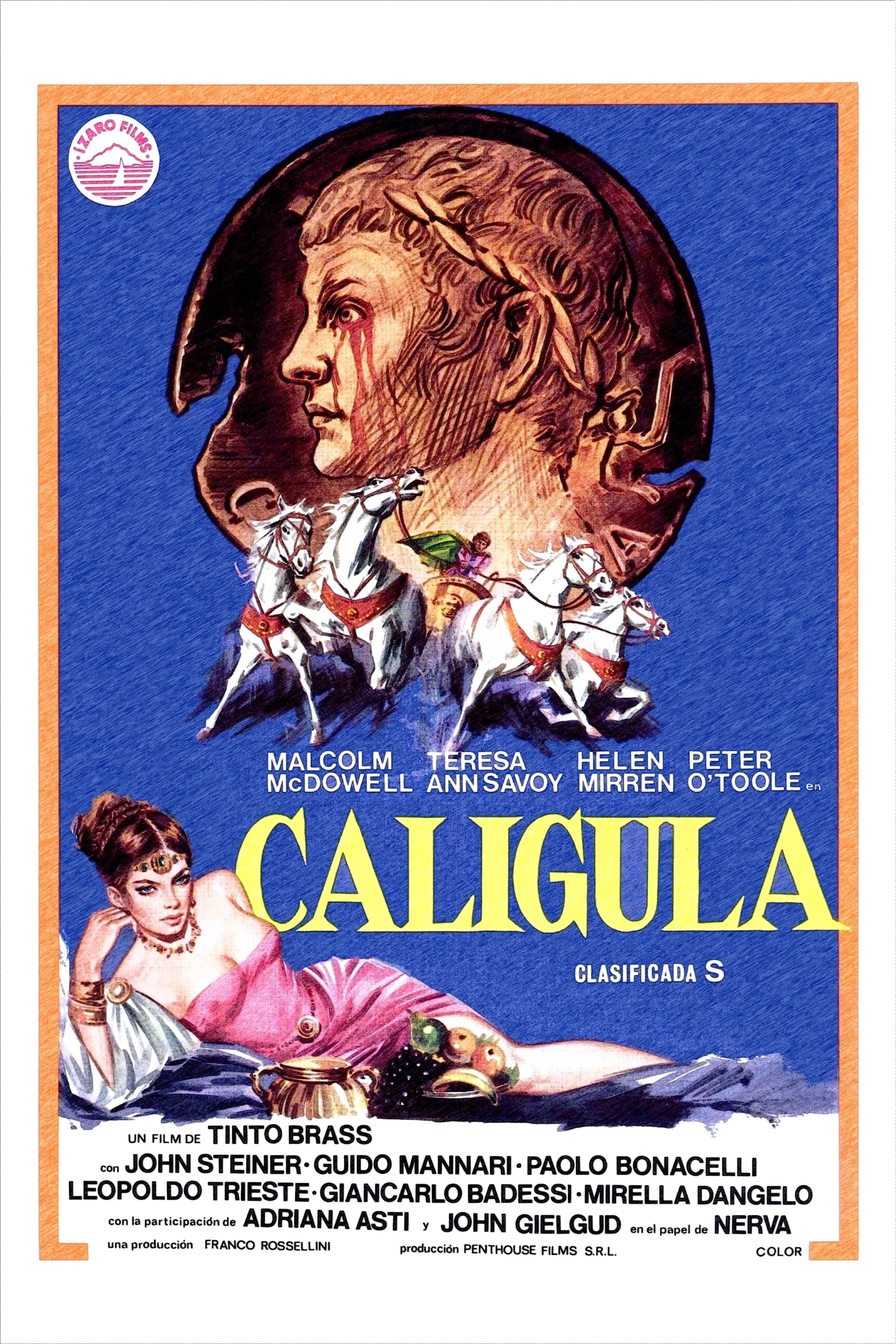 Poster de CALÍGULA en español