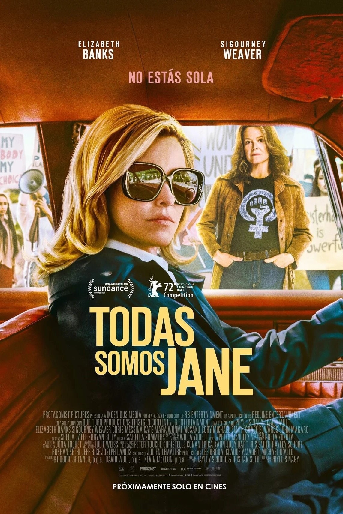 Poster de TODAS SOMOS JANE en español