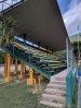 Caminando en el Estadio de la Liga Pequeña de Beisbol Contry Softbol en Guadalupe Monterrey, Nuevo León, México