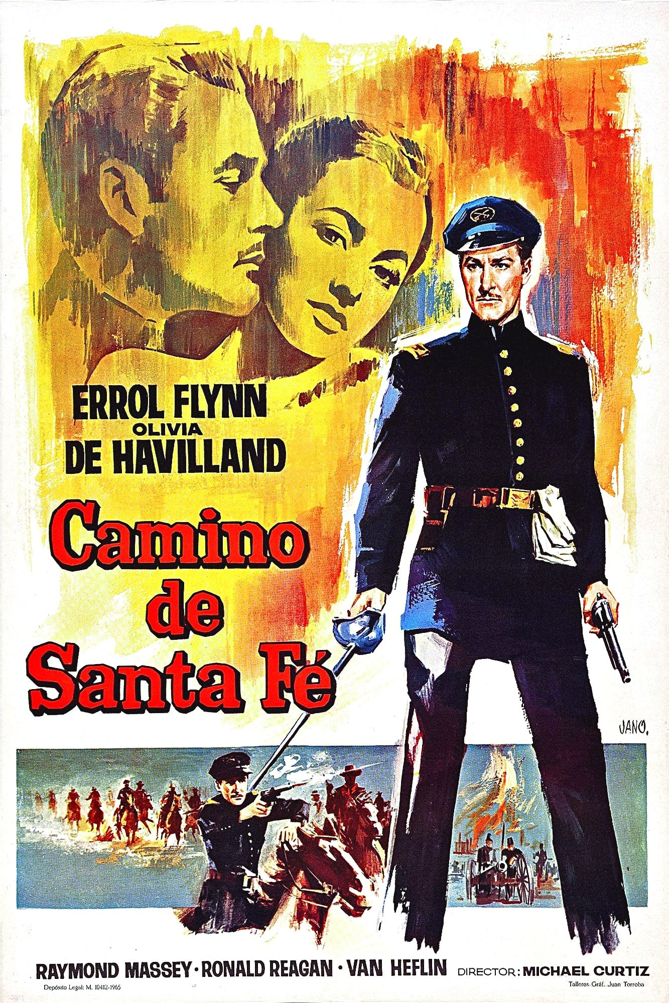 Poster de CAMINO DE SANTA FE en español