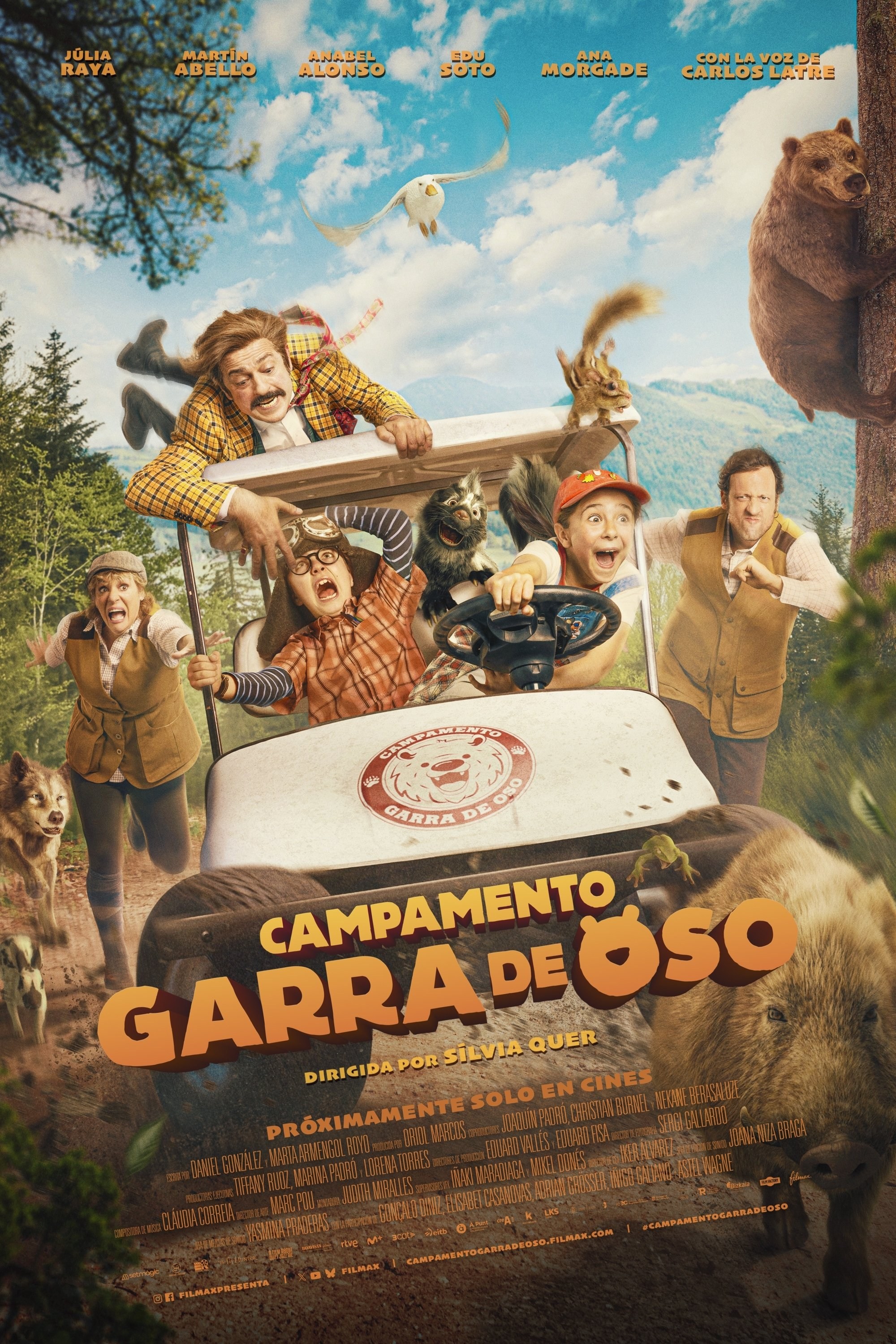Poster de CAMPAMENTO GARRA DE OSO en español