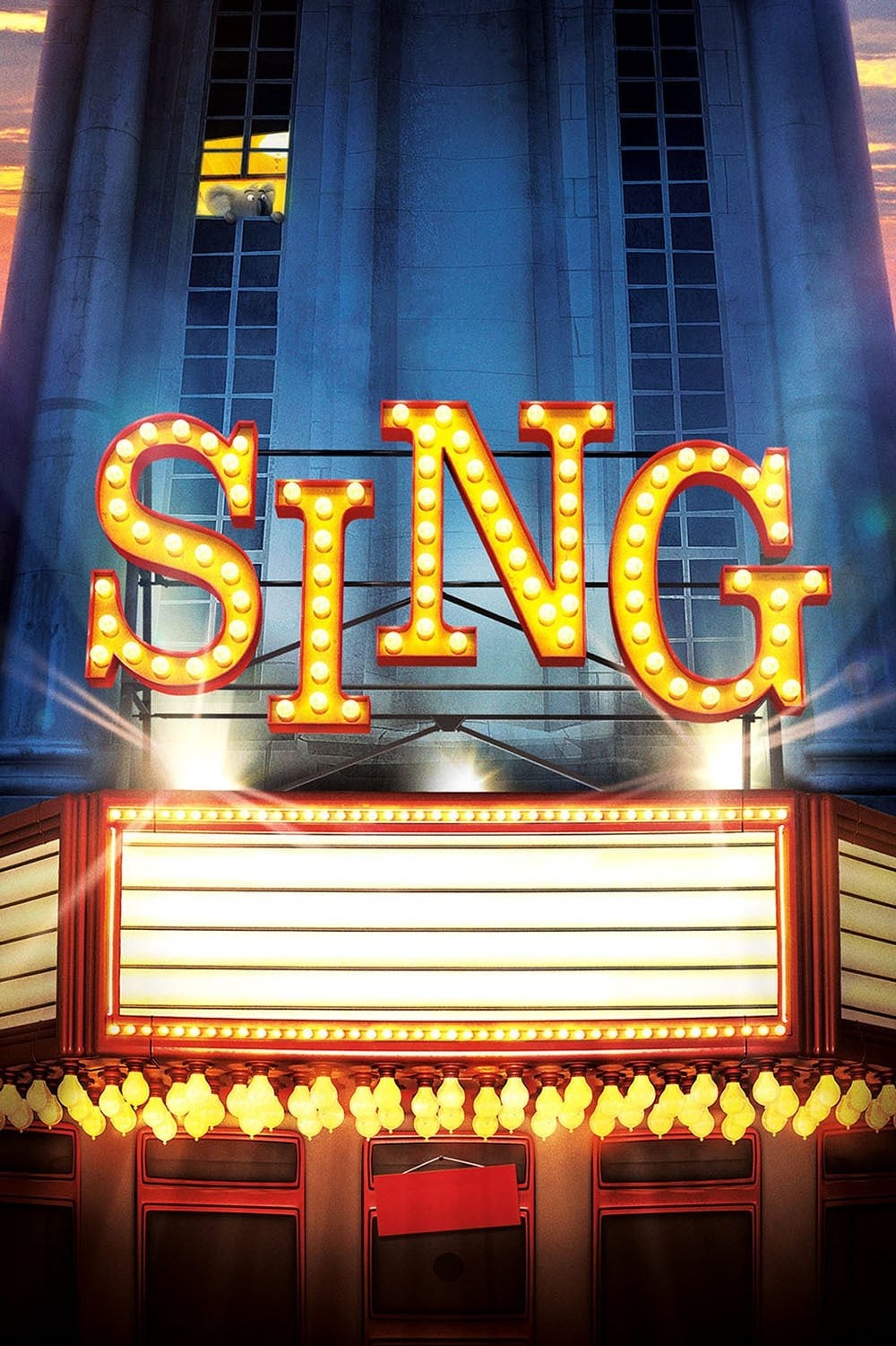 Poster de ¡CANTA! en inglés