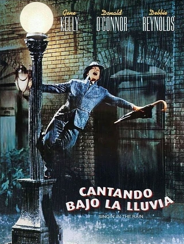Poster de CANTANDO BAJO LA LLUVIA en español