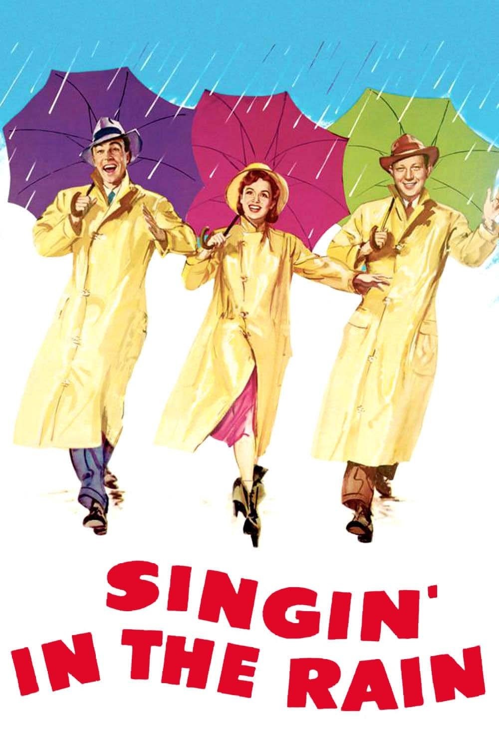 Poster de CANTANDO BAJO LA LLUVIA en inglés