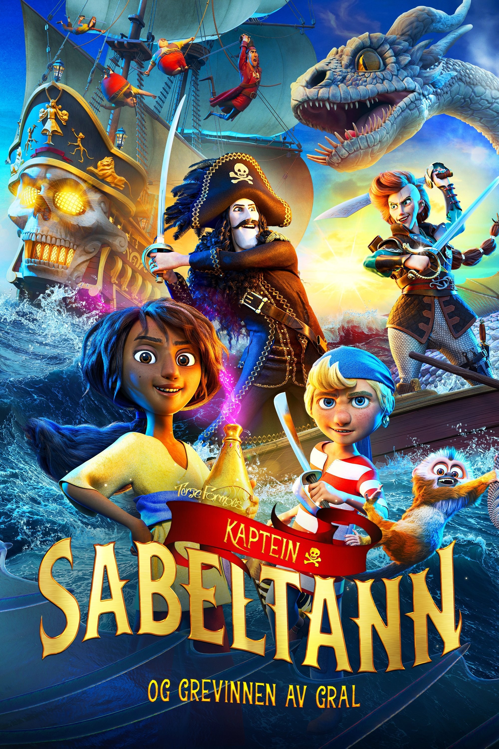 Poster de CAPITÁN DIENTE DE SABLE Y LA CONDESA DE GREL