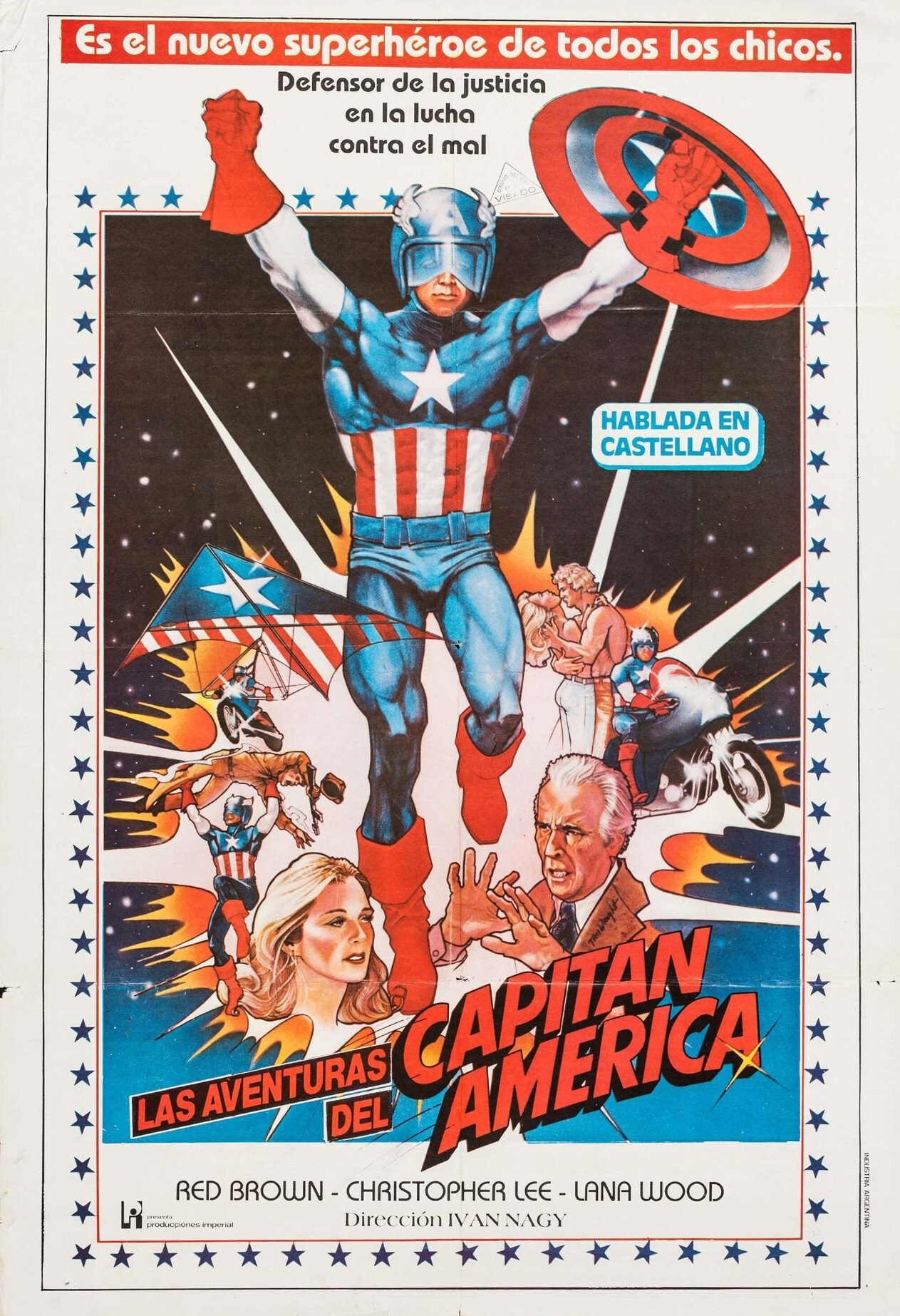 Poster de CAPTAIN AMERICA II: DEATH TOO SOON en español