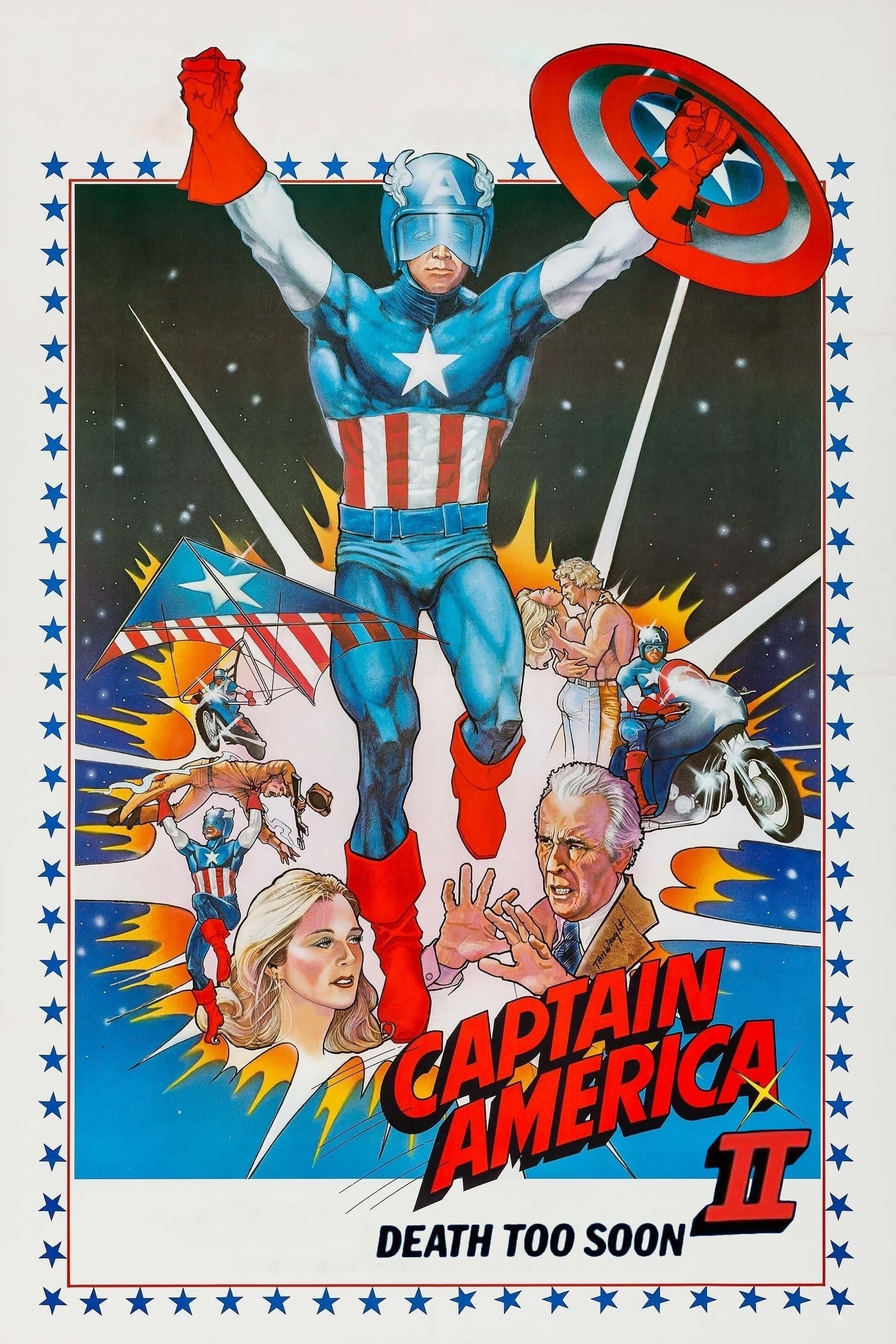 Poster de CAPTAIN AMERICA II: DEATH TOO SOON en inglés