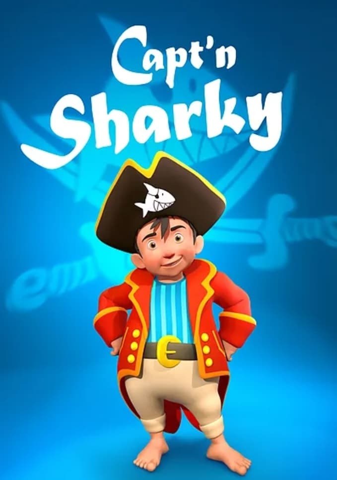 Poster de CAPITÁN SHARKY en inglés