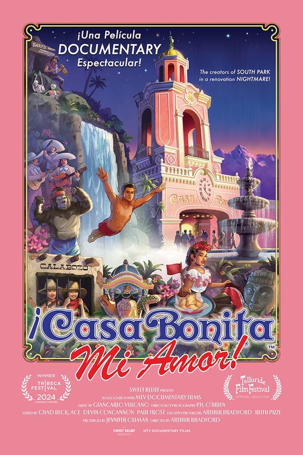 Poster de ¡CASA BONITA MI AMOR! en inglés
