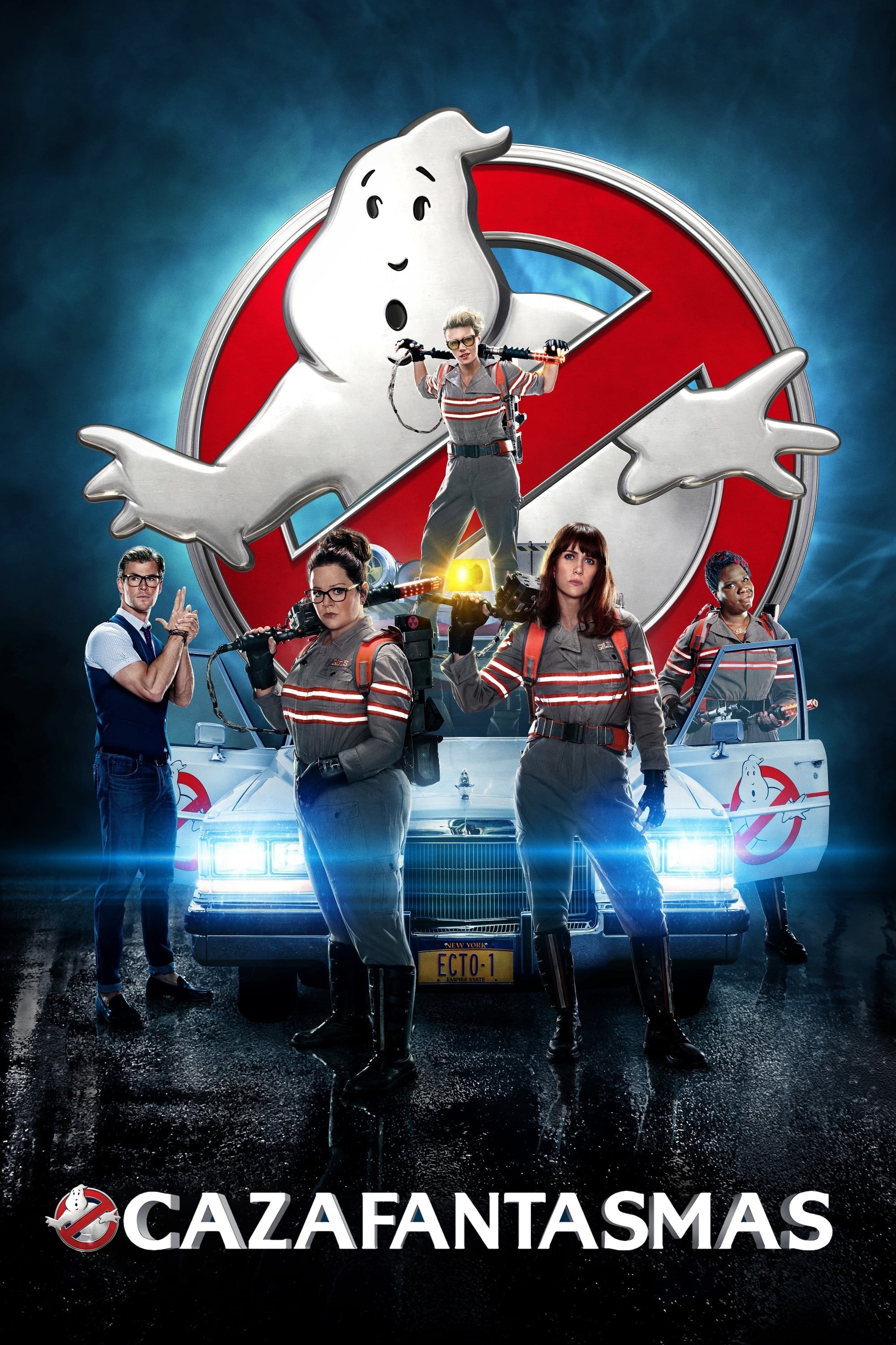 Poster de CAZAFANTASMAS en español