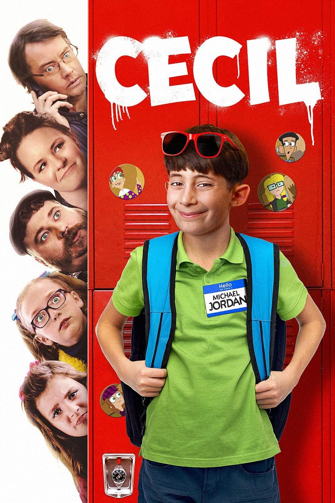 Poster de CECIL en inglés
