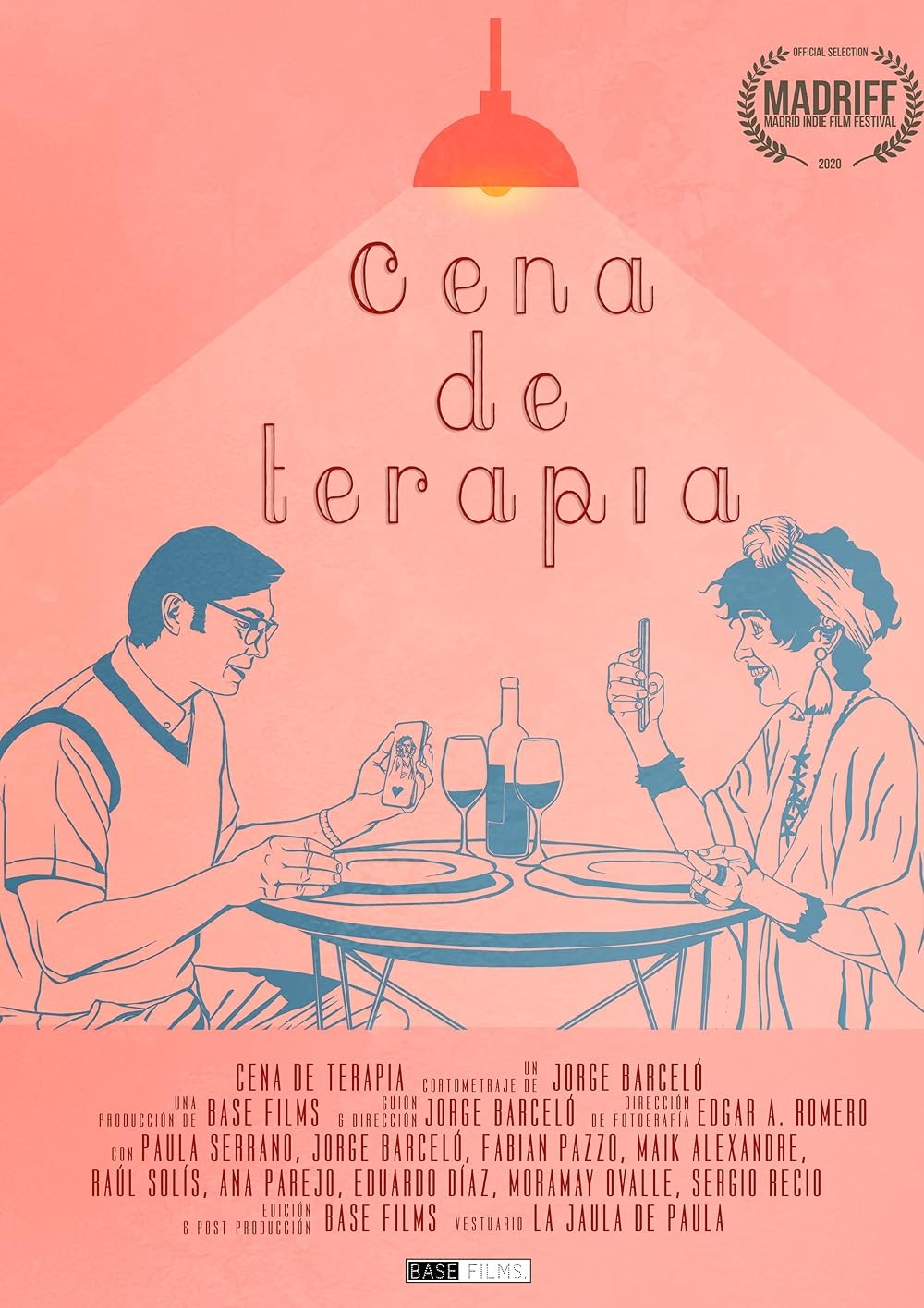 Poster de CENA DE TERAPIA