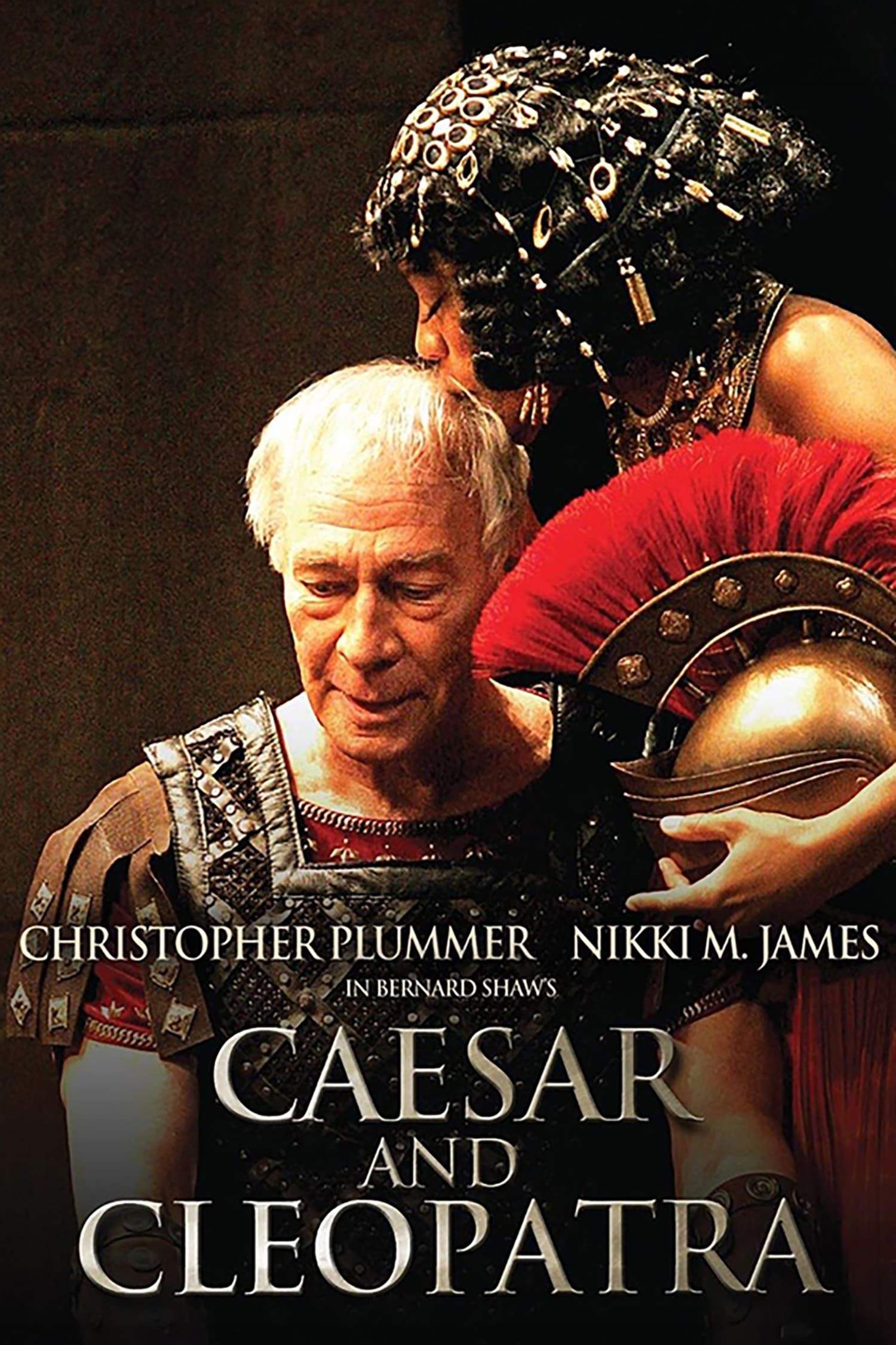Poster de CÉSAR Y CLEOPATRA en inglés