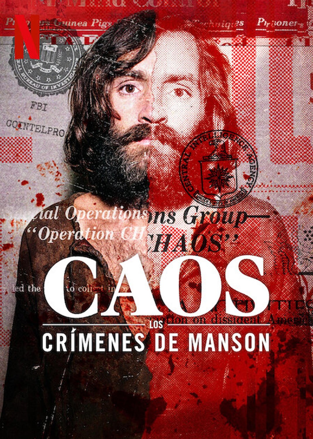 Poster de CAOS: LOS CRÍMENES DE MANSON en español