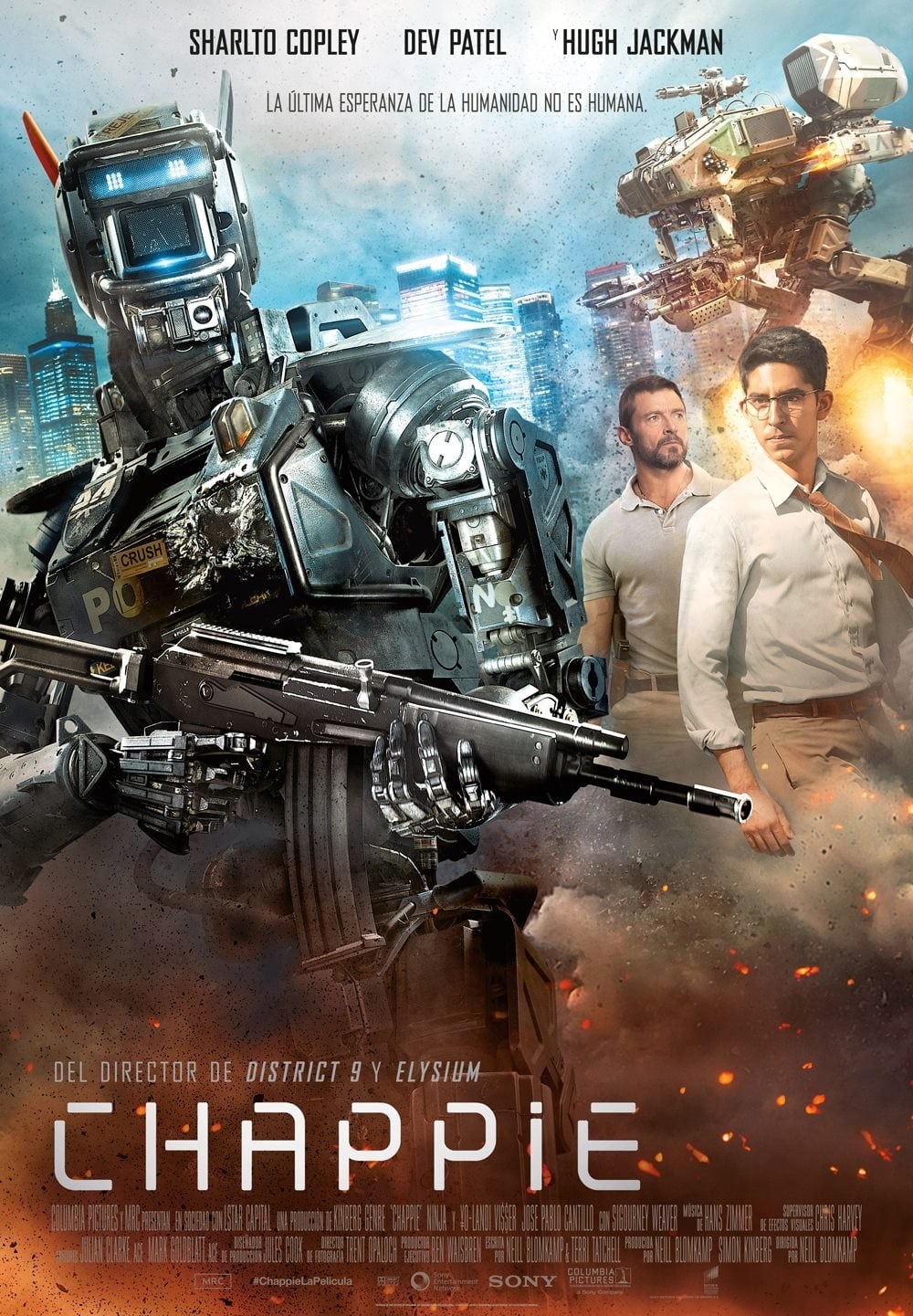 Poster de CHAPPIE en español
