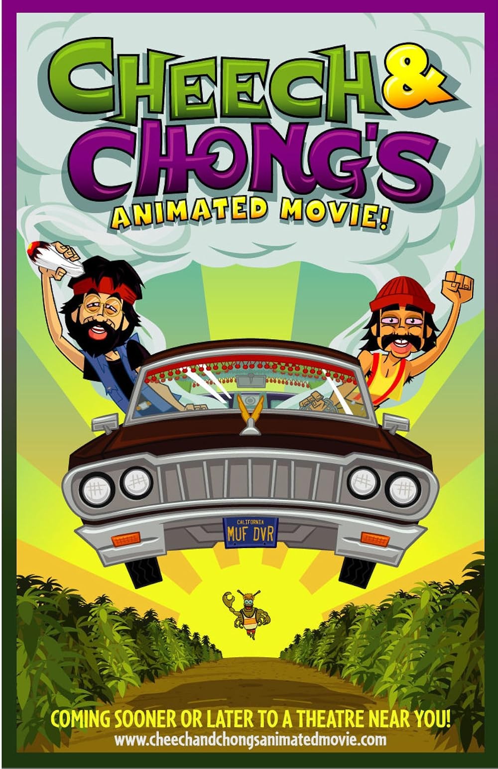 Poster de CHEECH & CHONG'S ANIMATED MOVIE