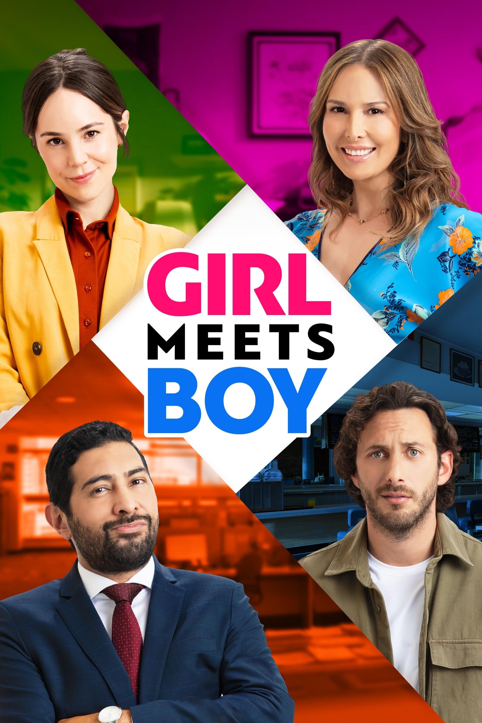Poster de CHICA CONOCE A CHICO en inglés