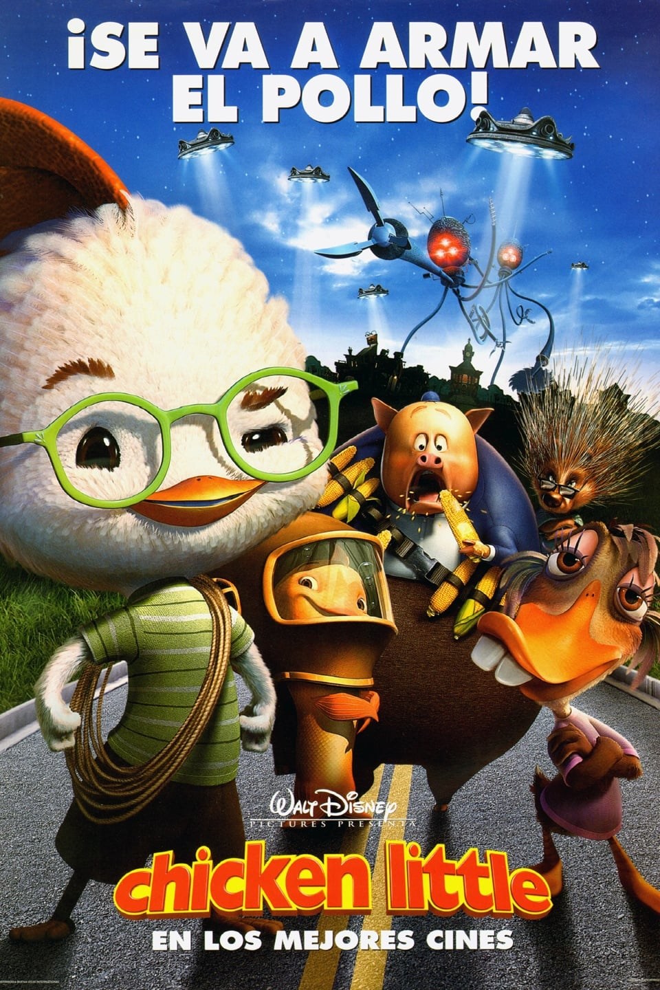 Poster de CHICKEN LITTLE en español