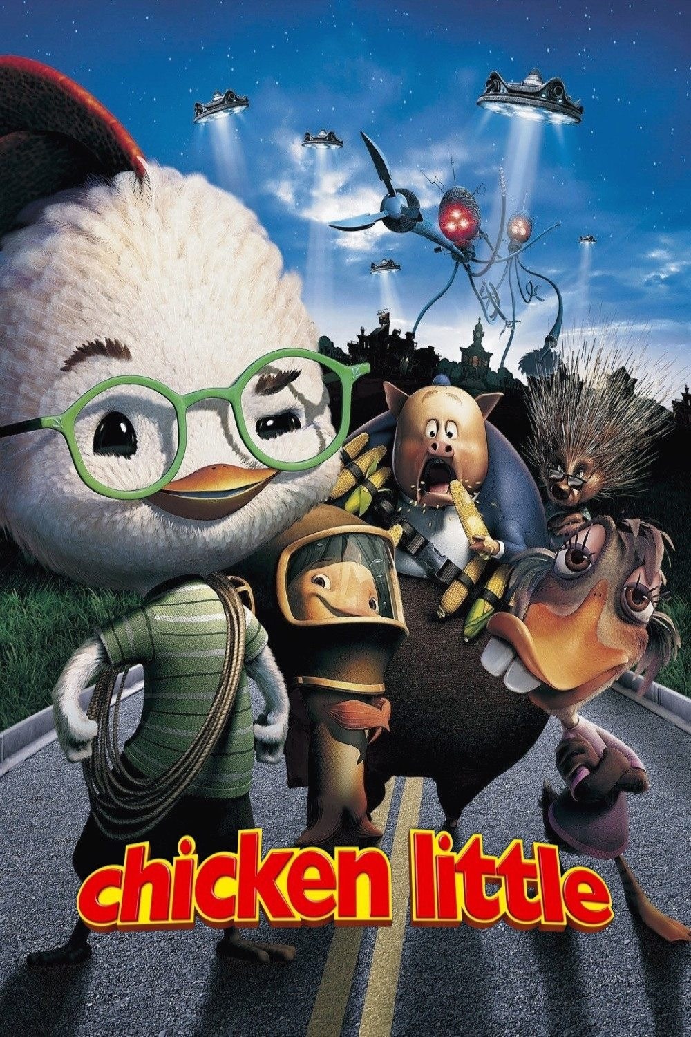 Poster de CHICKEN LITTLE en inglés