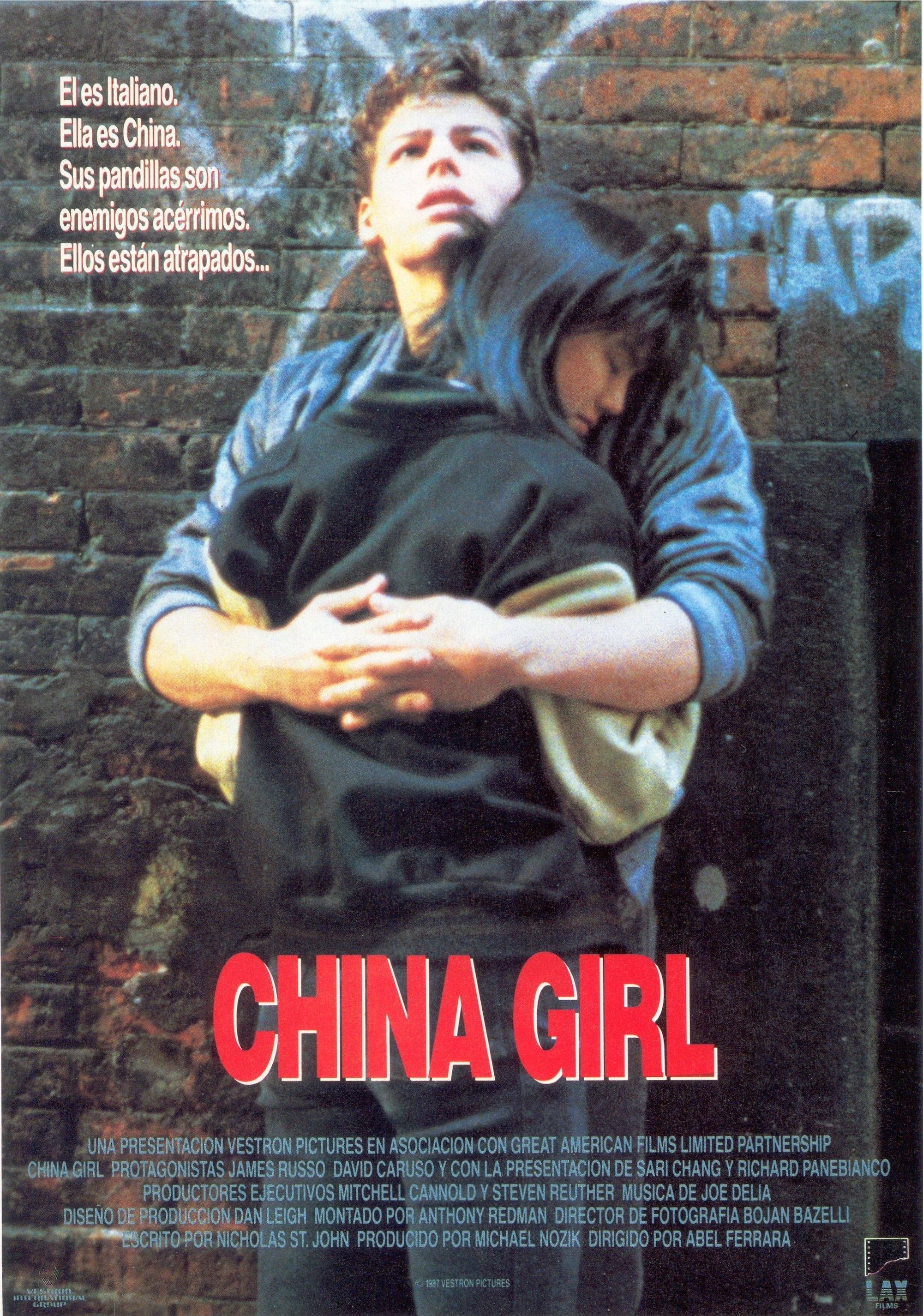 Poster de CHINA GIRL en español
